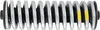 BySchulz Federelement G.1 Urban LT gelb, 102mm, medium Voir les images du produit 4