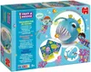 The image shows the packaging of a children's craft kit with an ocean theme. It features illustrations of sea creatures, divers, and the product itself. Anteprima dell’immagine prodotto
