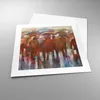 Poster - Poster ohne Rahmen - Regenschirme Menschen Produktbild-Vorschau 3