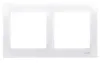 Premium Double Frame for Switch Socket White DR2/11 CONTACT Voir les images du produit 5