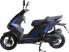 Motorroller Shark 50 ccm 45 kmh EURO 5 mattschwarz Produktbild-Vorschau 6