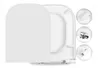 Ramm Toilettensitz kompatibel mit Roca Gap (Space), WC Sitz Produktbild-Vorschau 10