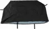 A black grill cover is shown laid out on a white background. Produktbild-Vorschau