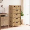vidaXL Úložná jednotka so 6 košíkmi 47 x 37 x 100 cm Vodný Náhľad obrázku produktu 1