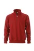James & Nicholson Sweatshirt Workwear Half Zip navy-blau Produktbild-Vorschau 16
