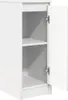 Komoda Biała 29,5x34x76 cm Drewno klejone Podgląd zdjęcia produktu 5