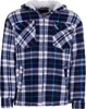 Thermojacke Hoodie Holzfällerjacke , Farbe:blau, Größe:XXL Produktbild-Vorschau 1