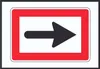 In Pfeilrichtung fahren rechts Symbol A5 Rückseite Produktbild-Vorschau 1