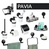 Static-Loc® Plus Wandhaken Pavia Schwarz 2er Set Produktbild-Vorschau 15