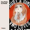 JUST A GIRL WHO LOVES ANIME Anime Girl Otaku Manga Kawaii Náhľad obrázku produktu 4