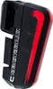 A black and red bicycle rear light is shown against a white background. Podgląd zdjęcia produktu