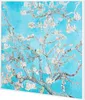 A painting of almond blossoms against a bright blue sky. Produktbild-Vorschau