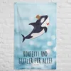 Mr. & Mrs. Panda Wandbild Orca Zylinder - Oceanblue - Produktbild-Vorschau 5