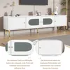 okwish TV-Schrank TV-Lowboard mit Goldenen Beinen und Produktbild-Vorschau 3