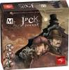 The image shows the box art for the board game 'Mr. Jack Pocket'. It features illustrations of characters and a building, with game information and logos visible. Produktbild-Vorschau