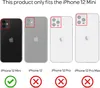 NALIA Spiegel Hart Glas Hülle für  iPhone 12 Mini, Mirror Produktbild-Vorschau 3