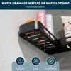 Ripiano adesivo per doccia, mensole per doccia in plastica Anteprima dell’immagine prodotto 4