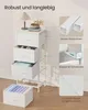 SONGMICS Kommode, Schrank, 4 Stoffschubladen, für Produktbild-Vorschau 5