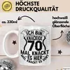 70er Geburtstag Geschenk Männer Frauen Ich Bin Knackige 70 Produktbild-Vorschau 3