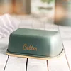 Butterdose Butterschale Butterbehälter ESCILLE Metall mit Produktbild-Vorschau 2