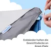 Dailydream Bezug in weiß für Erwachsenengewichtsdecken 135 Produktbild-Vorschau 3