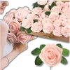 Set de bouquets de roses avec 25 roses artificielles Voir les images du produit 8