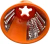 Moulinex XF921001, Raspel-Reibe, Orange, Kunststoff Produktbild-Vorschau 4