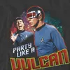 Star Trek - Pánské/dámské tričko "Party Like a Vulcan" Uni Náhled obrázku produktu 3