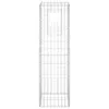 vidaXL Gabionový sloup 40x40x140 cm Železo Náhled obrázku produktu 3