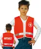 Kinder Spielweste Weste Notarzt Orange Gr. 128 Karneval Produktbild-Vorschau 1
