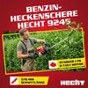 HECHT 9245 Heckenschere Benzin 60cm Schnittlänge 1PS Laser Produktbild-Vorschau 2