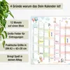 Wandkalender 2027 A3 Tierwelt Aquarell Querformat – Produktbild-Vorschau 4