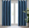 Vorhang Verdunklungsgardine mit Ösen 140x250 cm dunkelblau Produktbild-Vorschau 16