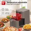 TurboTronic Heißluftfritteuse XL 6 l – AF250 – Airfryer Produktbild-Vorschau 3