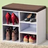 Kesper Schuhschrank mit Sitzkissen, 51,5 x 48 x 29,5 cm, 1 Produktbild-Vorschau 4