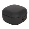 A black charging case for wireless earbuds is shown against a white background. Produktbild-Vorschau