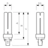 Philips MASTER PL-C 2 Pin, 18 W, G24d-2, 2P, 10000 h, 1200 Produktbild-Vorschau 7