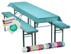 NYVI Bierbankauflagen Set NYVIGala 240x70 cm Aqua - 1x Produktbild-Vorschau 1