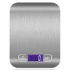 Digitale Küchenwaage 10kg gebürstete Edelstahl Wiegefläche Produktbild-Vorschau 1