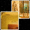 Collage of Christmas tree and interior decorated with string lights. Náhľad obrázku produktu