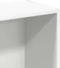 vidaXL Bibliothèque blanche 80x24x75 cm bois composite Voir les images du produit 7