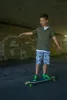 muuwmi Longboard Compact Neon, LED- Leuchtrollen, ABEC 7, Produktbild-Vorschau 5