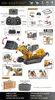 YI GONG 636 1:50 RC model reťazového rýpadla z kovu, Náhľad obrázku produktu 2