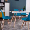 TEENO 6 skandinavische Esszimmerstühle, 6er-Set Produktbild-Vorschau 5