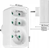 Vayox Rozgałęźnik Elektryczny VA0135 | 3 Gniazda | 2x Euro Podgląd zdjęcia produktu 5