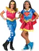 Supergirl & Wonder Woman Doppelpack Kostüm Kindergröße: Produktbild-Vorschau 1