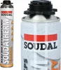 A close-up of a Soudal Soudatherm Polystyrol-Schaumkleber Xps Eps can. Produktbild-Vorschau