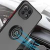 Wiko Ride 3 Hülle, Ring Halter Ständer Matte Transluzent Produktbild-Vorschau 4