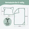 MEXX Bettwäsche unisex gestreift 135x200 80x80 cm aus 100% Produktbild-Vorschau 6
