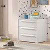 VIPACK - SAM Kommode mit 3 Schubladen, Ausf. Weiß Melamin Produktbild-Vorschau 6